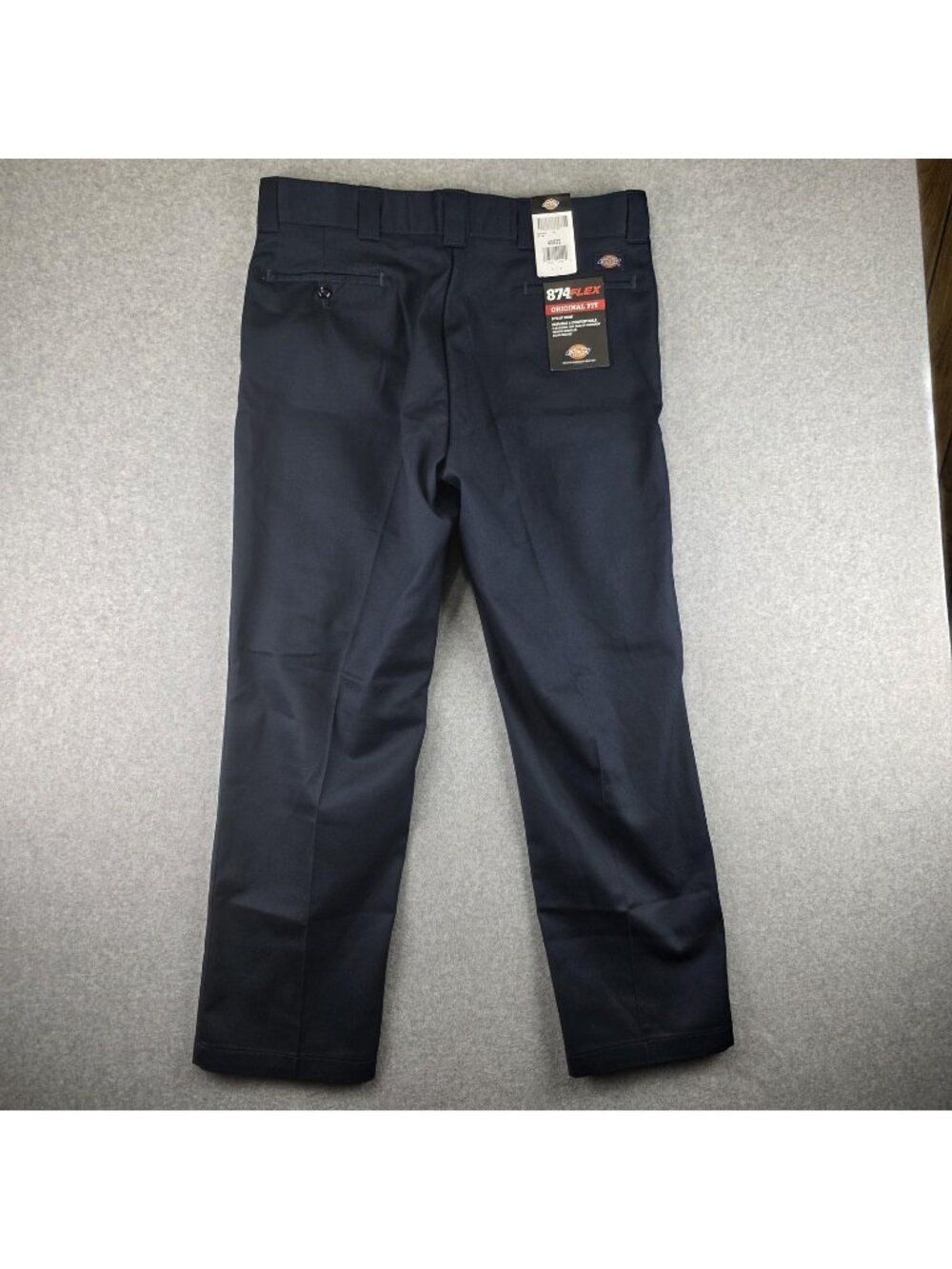 Dickies 874 FLEX Pants Mens 40x32 Navy Blue Original Fit Straight Work NWT